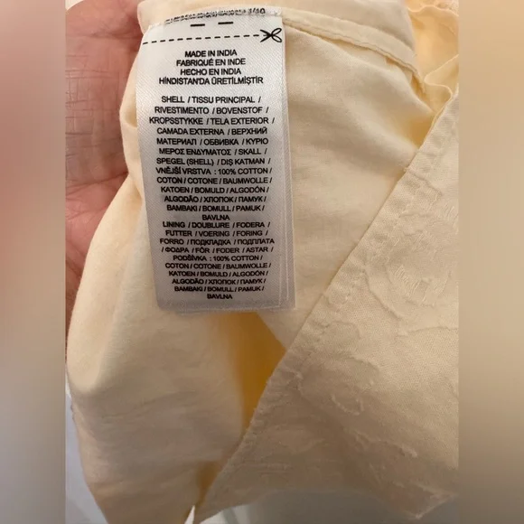 Ralph Lauren Cream Blouse NWT - Picture 5 of 5